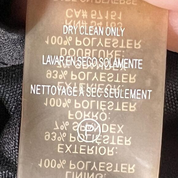 Karl Lagerfeld Paris Dress Womens 4 Sleeveless Sheath Zipper Pockets Career Work - Picture 8 of 12